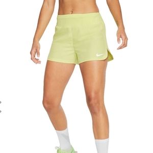 NWT Nike Women's Dri-FIT Running ShortsLimelight